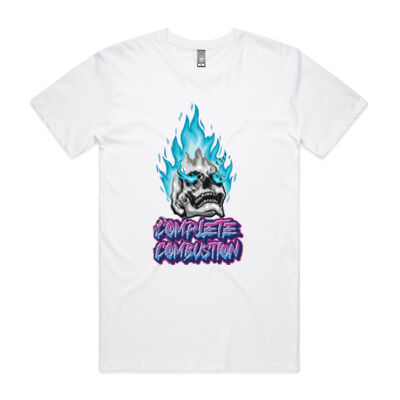 Compleate Combustion Skull with blue flames  Thumbnail